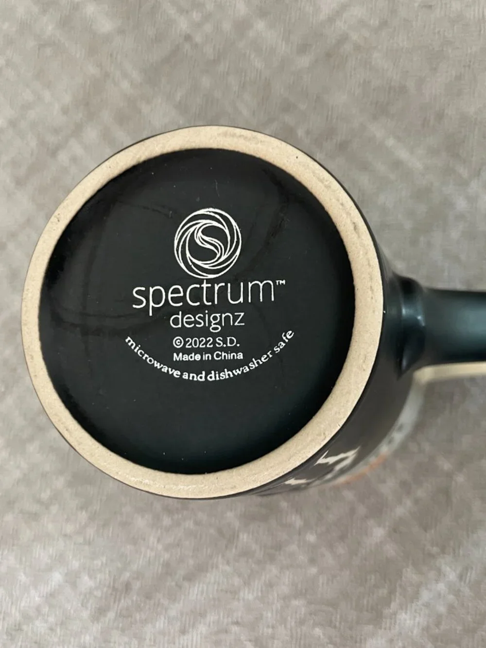 Spectrum Halloween Coffee Mug Halloween Party Jack O Lanterns, Skeletons Ceramic